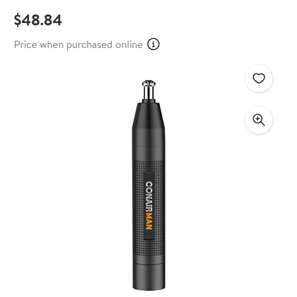 Nose Hair Clipper and Blade Oil